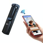 IDV-L01 1080P HD WiFi Clip posteriore Penna digitale Mini videocamera con registratore vocale, supporto per visione notturna IR e scheda TF e rotazione dell'obiettivo di 180 gradi (nero)