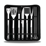 Set di stoviglie da esterno 10 in 1 Set di utensili da picnic per barbecue da campeggio