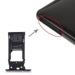 Vassoio scheda SIM + vassoio scheda SIM + vassoio scheda micro SD per Sony Xperia XZ2 (rosa)
