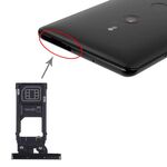 Vassoio scheda SIM + vassoio scheda micro SD per Sony Xperia XZ3 (nero)