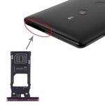 Vassoio scheda SIM + vassoio scheda micro SD per Sony Xperia XZ3 (viola)