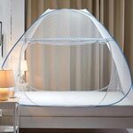 Dormitorio per studenti Installazione gratuita di cerniere e zanzariere a porta singola, dimensioni: 120x200x145 cm, colore: azzurro criptato