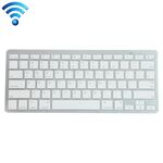 Tastiera wireless Bluetooth 3.0 ultrasottile K09 78 tasti (bianca)