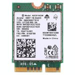 AX201 Bluetooth 5.0 Dual Band 2.4G / 5G Wireless NGFF Wifi Card AX201NGW 802.11 ac / ax 2.4Gbps Wlan Adapter