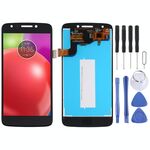 Schermo LCD originale per Motorola E4 XT1765 / XT1766 (versione USA) con digitalizzatore assemblaggio completo (nero)