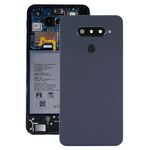 Copri batteria originale con copriobiettivo fotocamera per LG Q70 / LM-Q620WA LM-Q620VAB LM-Q730N (nero)