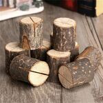 10 PCS Log Stump Photo Photo Clip Home Creativo FAI DA TE Ornamenti decorativi Shooting Puntelli