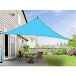 Parasole per esterni Triangolo Sky Screen Tettuccio di protezione solare semplice, dimensioni: 3X3X3M (colore casuale)