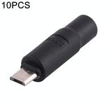 10 PCS 3,5 x 1,35 mm a connettore di alimentazione CC micro USB