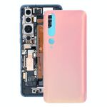 Cover posteriore della batteria in materiale di vetro per Xiaomi Mi 10 5G (rosa)