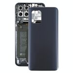 Cover posteriore della batteria in materiale di vetro per Xiaomi Mi 10 Lite 5G / Mi 10 Youth 5G (nero)