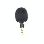 MK-5 Microfono Mini Bend per laptop con spina placcata in oro da 3,5 mm con pin a 4 livelli