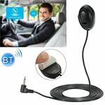 ZJ010MR Mono 3.5mm Spina ad angolo per auto Navigazione GPS Altoparlante Microfono Bluetooth con pasta esterna, Lunghezza: 3m