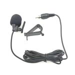 ZJ015MR Microfono RCA Lotus Plug per navigazione per auto DVD esterno in pasta, lunghezza: 3 m