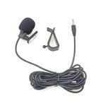 ZJ015MR Microfono a incolla esterno per DVD di navigazione per auto con spina diritta mono da 3,5 mm, lunghezza: 3 m