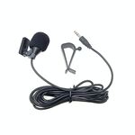 ZJ015MR Stereo da 3,5 mm con spina diritta per navigazione per auto, microfono esterno in pasta, lunghezza: 3 m
