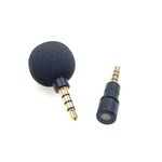 ZJ040MR Mini microfono dritto per apparecchiature elettroniche per computer portatile con tablet da 3,5 mm con pin a 4 livelli