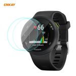 Per Garmin Forerunner 45 / 45s 2 pz Enkay Hat-Prince 0.2mm 9h 2.15D Bordo curvo Vetro Temperato Proteggi schermo Proteggi schermo Guarda