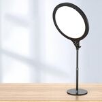Staffa per luce di riempimento di bellezza per desktop da 14,2 pollici e 36 cm per trasmissioni in diretta, stile: versione grande (nera)