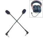 ZJ033MR-03 17cm Mono 3.5mm Angle Head Plug Cuffie da gioco Scheda audio Microfono live
