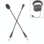 ZJ033MR-03 Microfono live con scheda audio per cuffie da gioco con spinotto diritto da 17 cm e 3,5 mm
