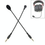 ZJ033MR-03 Microfono live con scheda audio per cuffie da gioco con spina diritta stereo da 19 cm da 3,5 mm