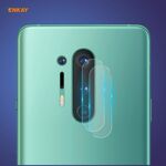 Per OnePlus 8 Pro 2 PCS Hat-Prince ENKAY 0.2mm 9H 2.15D Lente per fotocamera posteriore con bordo tondo Pellicola in vetro temperato