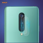 Per OnePlus 8 2 PCS Hat-Prince ENKAY 0.2mm 9H 2.15D Lente per fotocamera posteriore con bordo tondo Pellicola in vetro temperato