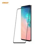 Per Samsung Galaxy S10 ENKAY Hat-Prince 0.26mm 9H 3D Full Glue Pellicola in vetro temperato curvo a schermo intero a prova di esplosione
