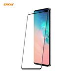 Per Samsung Galaxy S10 + ENKAY Hat-Prince 0.26mm 9H 3D Full Glue Pellicola in vetro temperato curvo a schermo intero a prova di esplosione