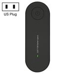 Mini aspirapolvere per deodorante ad ultrasuoni wireless per uso domestico Controller per acari della polvere, spina americana (nero)