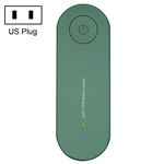 Mini aspirapolvere per deodorante ad ultrasuoni wireless per uso domestico Controller per acari della polvere, spina americana (verde)