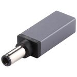 Connettore adattatore maschio PD 19V 6.0x0.6mm (grigio argento)
