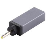Connettore adattatore maschio PD 18,5 V-20 V 2,5 x 0,7 mm (grigio argento)