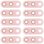 Obiettivo fotocamera posteriore 10 PC per Nokia 4.2 / TA-1184 / TA-1133 / TA-1149 / TA-1150 / TA-1157 (rosa)