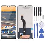 Schermo LCD TFT per Nokia 5.3 TA-1227 / TA-1229 / TA-1223 / TA-12234 con digitalizzatore assemblaggio completo (nero)