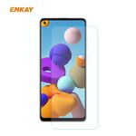 Per Samsung Galaxy A21s Enkay Hat-Prince 0.26mm 9h 2,5D Film in vetro temperato bordo curvo