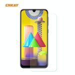 Per Samsung Galaxy M31 / M21 ENKAY Hat-Prince 0.26mm 9H 2.5D Pellicola in vetro temperato con bordo curvo