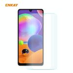 Per Samsung Galaxy A31 5PCS ENKAY Hat-Prince 0.26mm 9H 2.5D Pellicola in vetro temperato con bordo curvo