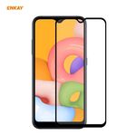 Per Samsung Galaxy A01 ENKAY Hat-Prince Full Glue 0.26mm 9H 2.5D Pellicola a copertura totale in vetro temperato