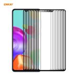 Per Samsung Galaxy A41 10 PCS ENKAY Hat-Prince Full Glue 0.26mm 9H 2.5D Pellicola a copertura totale in vetro temperato