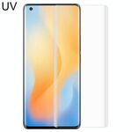Per vivo X50 Pro / X50 Pro + Film in vetro temperato a colla curvo di liquido UV