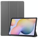 Per Samsung Galaxy Tab S8 + / TAB S8 PLUS / TAB S7 FE / TAB S7 + Custer Smart PU Custodia Smart PU con funzione Sleep / Wake-up e supporto a 3 volte (grigio)