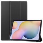Per Samsung Galaxy Tab S8 + / TAB S8 PLUS / TAB S7 FE / TAB S7 + Custer Texture Smart PU Custodia in pelle PU con funzione Sleep / Wake-up e supporto a 3 volte (nero)