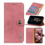 Per Alcatel 1SE 2020 Custodia in pelle di vacchetta PU + TPU Flip orizzontale in pelle con supporto e slot per schede e portafoglio (rosa)