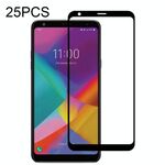 Per LG Stylo 5+ 25 PCS Full Glue Pellicola in vetro temperato a schermo intero
