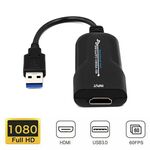 K004 Acquisizione video HD UVC da HDMI a USB 3.0 (nero)