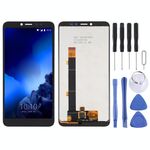 Schermo LCD OEM per Alcatel 1V 2019/5001 con digitalizzatore assemblaggio completo (nero)