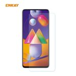 Per Samsung Galaxy M31s ENKAY Hat-Prince 0.26mm 9H 2.5D Pellicola in vetro temperato con bordo curvo