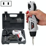 Cacciavite elettrico multifunzionale per uso domestico 4.8V Trapano elettrico Set di cacciaviti elettrici Spina americana